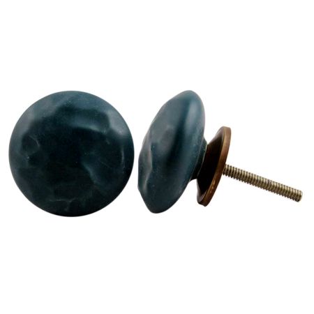 Forest Green Flat Cabinet Knob